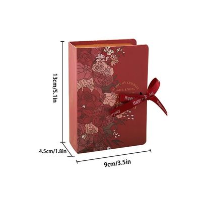 Aanvaardbaar klantlogo Kartonnen bruiloft snoepverpakking voor mooie bloemen
