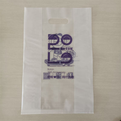 Transparante handtas Hdpe Plastic Bag Die Cut Polybag ODM/OEM Printed Shopping Bag