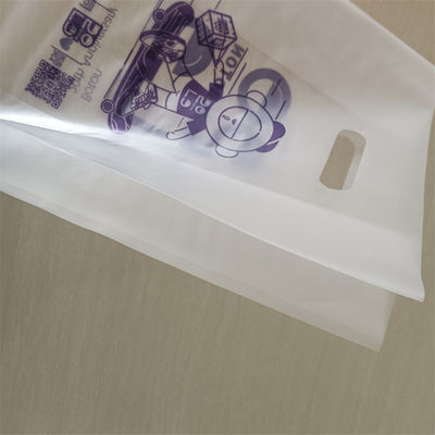 Transparante handtas Hdpe Plastic Bag Die Cut Polybag ODM/OEM Printed Shopping Bag