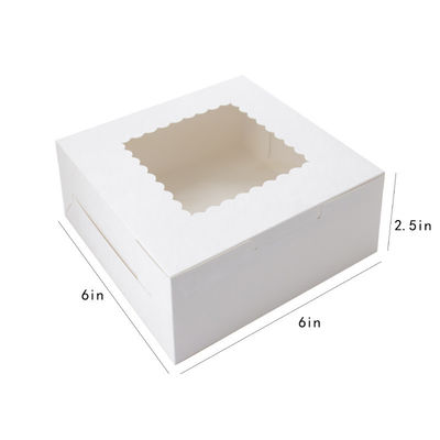 Cross Bread Craft Paper Cake Box voor Sneeuw Mei Niang Sneeuw Crisp Kleine Cake