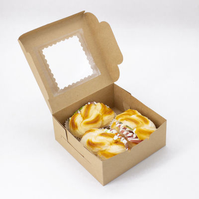 Cross Bread Craft Paper Cake Box voor Sneeuw Mei Niang Sneeuw Crisp Kleine Cake