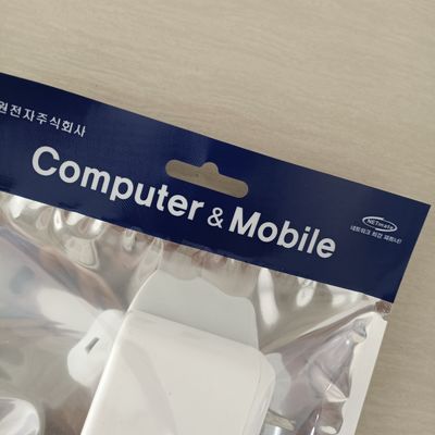 OEM-service geaccepteerd Custom Printed Logo Mylar-zakken voor verpakkingen voor consumentenelektronica