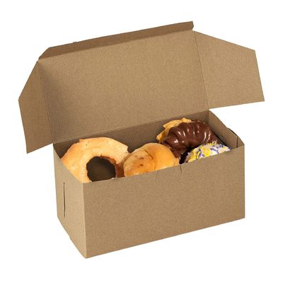 Handlengte Handle Bump Process Cake Box voor Westerse snacks en bakkerij verpakkingen