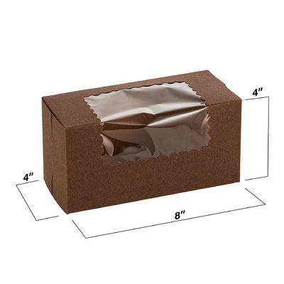Handlengte Handle Bump Process Cake Box voor Westerse snacks en bakkerij verpakkingen
