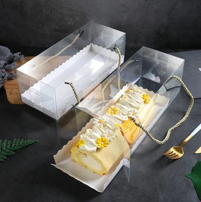 Aanvaardbaar logo van de klant Custom Print Pastry Box voor Donut Sushi Cake Spicy Sauce