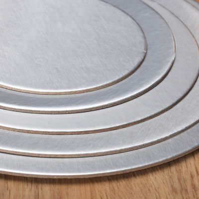 Direct Exquisite Food Grade Circle Cardboard Cake Paper Boards Ronde zilveren basisbak