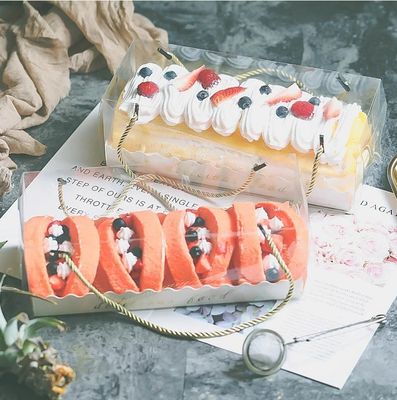 CMYK 4 Kleurloos gedrukt milieuvriendelijk vouwdoosje voor koekjes en broodverpakkingen
