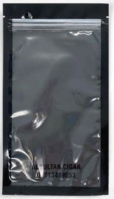 Gevochtigde sigaren opslag Custom logo Ziplock zakken met hitte afdichting en plastic materiaal