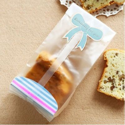Kleine bakkerij brood verpakkingszak met venster vochtbestendige aangepast en staan up zak