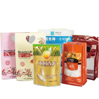 Stand Up Multi Printing Vacuum Sealer Bags voor aangepaste kleur herverzegelbaar gedroogd fruit