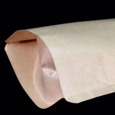 Stand-up spout pouch voor crème cosmetische vloeibare kraft papier plastic lamineermateriaal