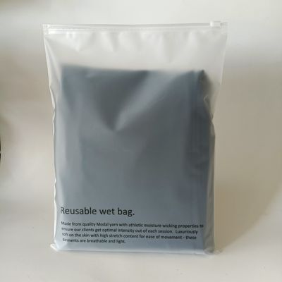 Custom logo PET/PE CPP Zip Lock pouch verpakking voor bevroren cosmetica en zwembroeken