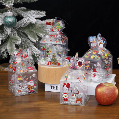 Doorzichtige PET-schoonheid voor kerstversiering en cadeauverpakkingen