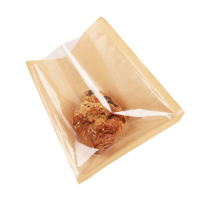 Kraftpapier brood en snack verzegelingsmiddel oliebestendige papier broodje broodjes baking zak 2023