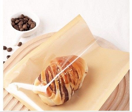 Kraftpapier brood en snack verzegelingsmiddel oliebestendige papier broodje broodjes baking zak 2023