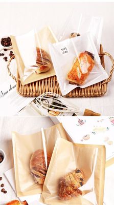 Kraftpapier brood en snack verzegelingsmiddel oliebestendige papier broodje broodjes baking zak 2023