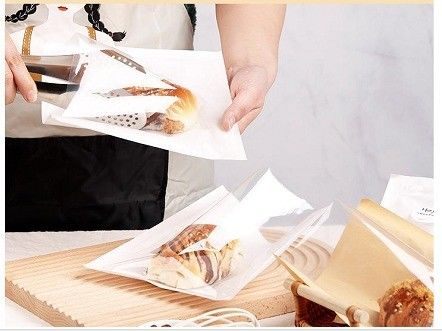 Kraftpapier brood en snack verzegelingsmiddel oliebestendige papier broodje broodjes baking zak 2023