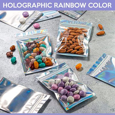 Gravure Print Regenboogverpakking voor 5 gallon geurbestendige aluminium folie snoepzak