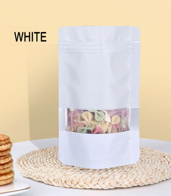 Matte afwerking Ziplock pakket voor gedroogd fruit Stand Up Pouch Kraft Bag