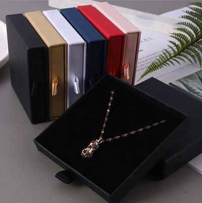 Herbruikbare papierplaat Custom juwelen doos met luxe laden en uitstekend ontwerp