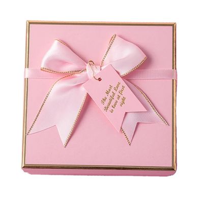 Luxe Roze Magnet Cover Dress Carton met vouwbare Magnetische zegel Gift Box
