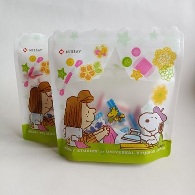 Materiaal voor levensmiddelen Zip-Lock Heat Seal Bags Stand Up Transparent Bag Plastic Packaging