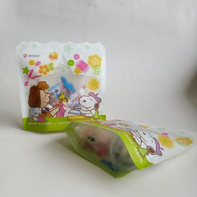 Materiaal voor levensmiddelen Zip-Lock Heat Seal Bags Stand Up Transparent Bag Plastic Packaging