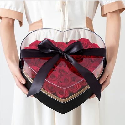Valentijnsdag Custom Rose Box met Logo en Ribbon Printing in verschillende vormen