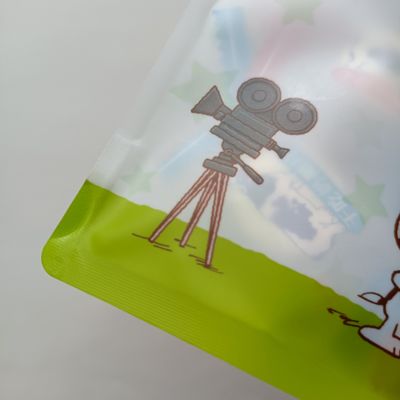 Materiaal voor levensmiddelen Zip-Lock Heat Seal Bags Stand Up Transparent Bag Plastic Packaging