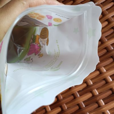 Materiaal voor levensmiddelen Zip-Lock Heat Seal Bags Stand Up Transparent Bag Plastic Packaging