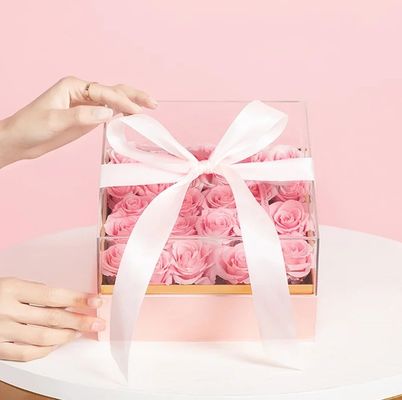 Valentijnsdag en Moedersdag cadeau Custom hartvormige bloemendoos met stijve dozen
