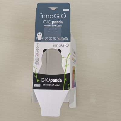 Gepersonaliseerde golfpapierverpakkingsdoos met logo afdruk Eco-vriendelijk verpakkingsmateriaal