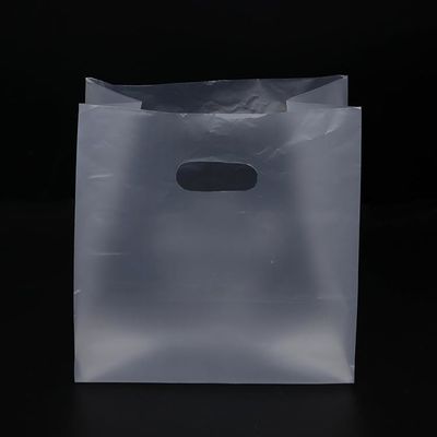 Gepersonaliseerde Eco Friendly Tote Bag THANKYOU Plastic Shopping Bag met 50-200 micron Dikte