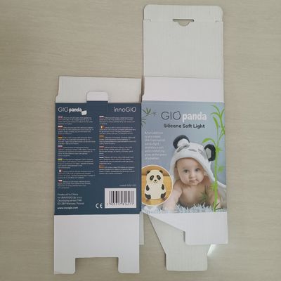 Gepersonaliseerde golfpapierverpakkingsdoos met logo afdruk Eco-vriendelijk verpakkingsmateriaal