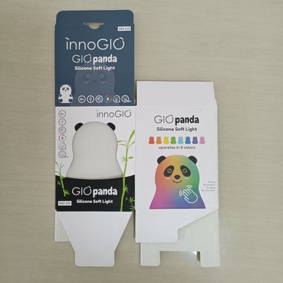 Gepersonaliseerde golfpapierverpakkingsdoos met logo afdruk Eco-vriendelijk verpakkingsmateriaal
