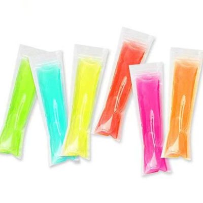 Gepersonaliseerde grootte ijs plastic verpakkingszak voor ijsjes gratis ontwerp