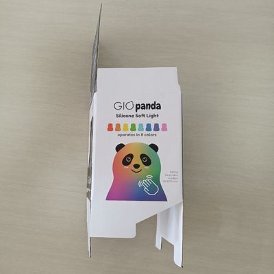 Gepersonaliseerde golfpapierverpakkingsdoos met logo afdruk Eco-vriendelijk verpakkingsmateriaal