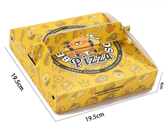 Pulp materiaal stro Pulp aangepast fastfood pakket voor hotdog Frans gebakken kip en pizza