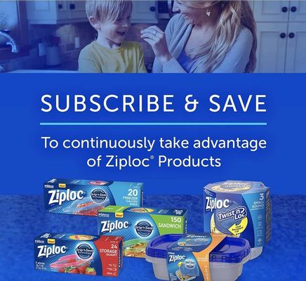 Dagelijkse voedselverpakking LDPE-vriezer Ziplock zakken voor broodjes snacks in aangepaste kleur