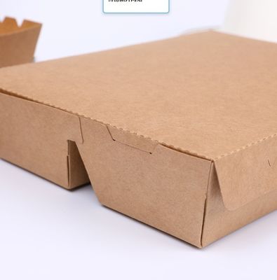 Handwerkpapier gedrukte containerbak voor sushi Slim Japanse verpakkingen weg te nemen Wegwerp