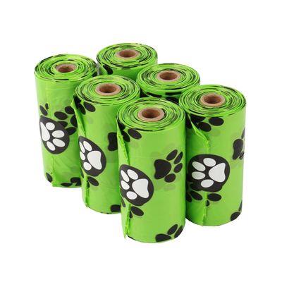 PE-materiaal afbreekbare plastic zak voor huisdier hond kat enkelvoudige rol van directe verkoop