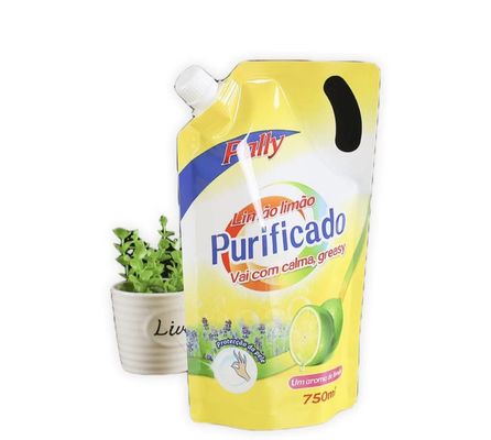 Gravnre Printed Spouted Pouch Bags voor vloeibare producten maatwerk milieuvriendelijk ontwerp