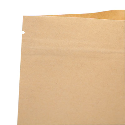 Leekbestendig en vochtbestendig kraftpapier vensterzak voor voedselverpakkingen