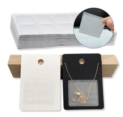 Zelfklevend zegel Juwelen Display Card 2023 Custom Necklace Ohrring Card met logo