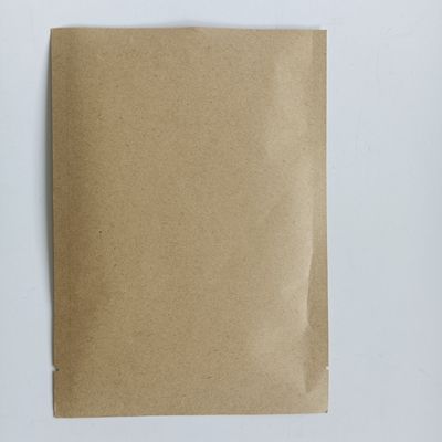 0.14 mm dikte milieuvriendelijke kraftafdrukzak met aluminiumfolie en gravure
