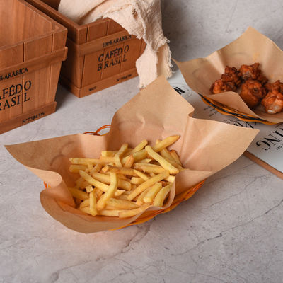 Straw Pulp Oil Proof Paper voor take-away Food Bakery Pizza Pad Barbecue Fries
