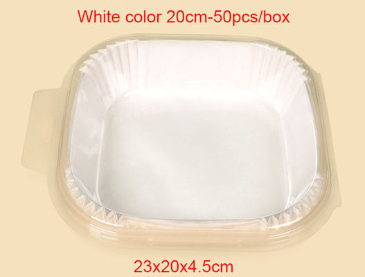 Eenzijdige coating Silicone Try Plate Paper voor warmtebestendige vetdichte Air Fryer