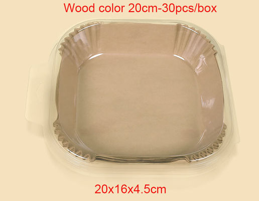 Eenzijdige coating Silicone Try Plate Paper voor warmtebestendige vetdichte Air Fryer