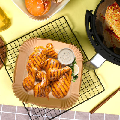 Eenzijdige coating Silicone Try Plate Paper voor warmtebestendige vetdichte Air Fryer
