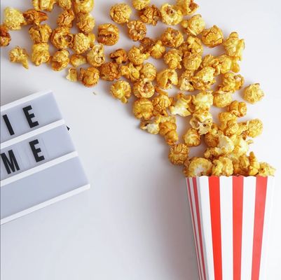 Gepersonaliseerde snack popcorn aardappel chips zakken en chips snoep brood dozen voor de bioscoop takeout